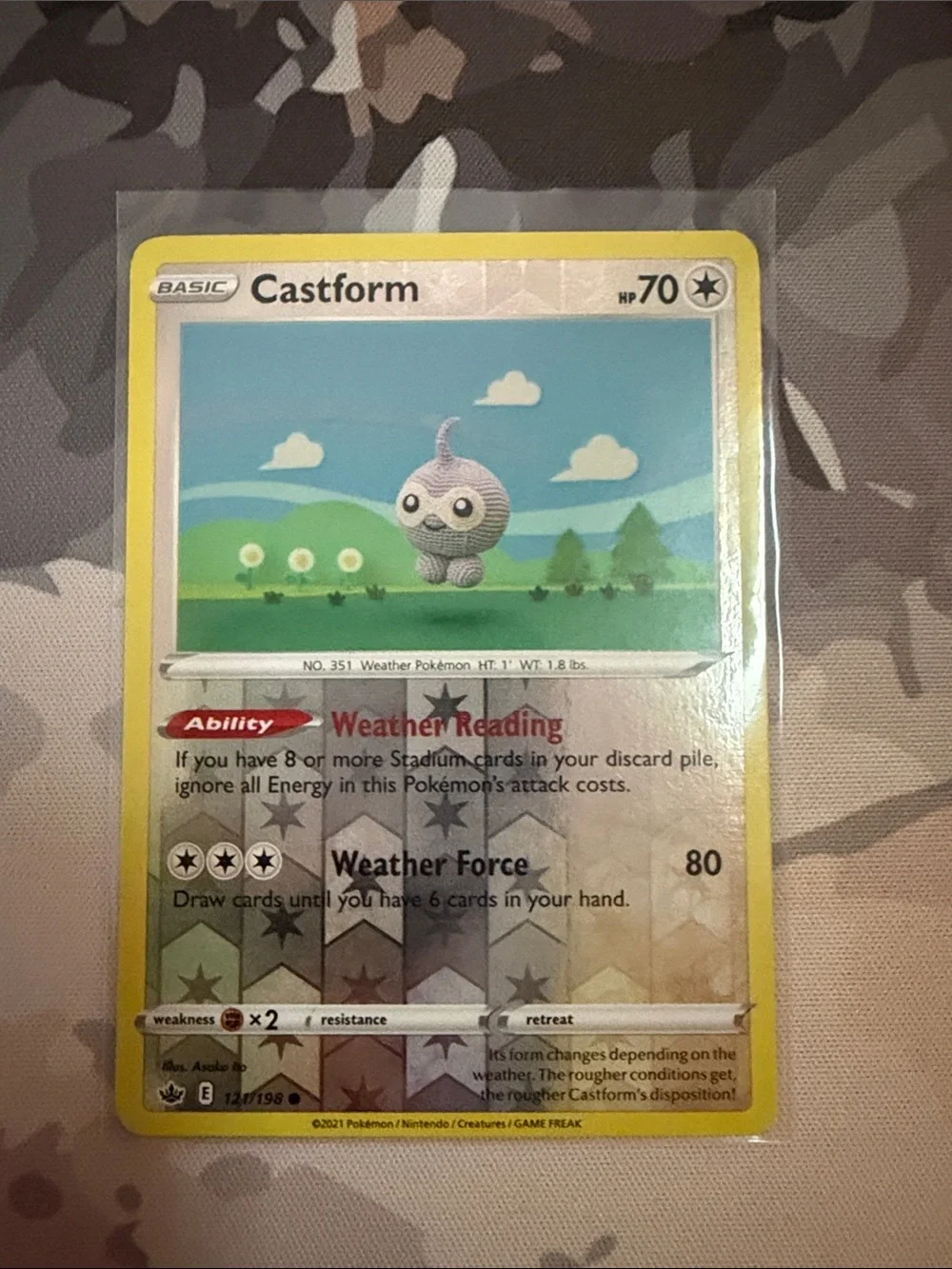 Castform Reverse Holo Character Pokémon Card Lot ☀️❄️☁️ | 3 Cards ✨5/$25✨